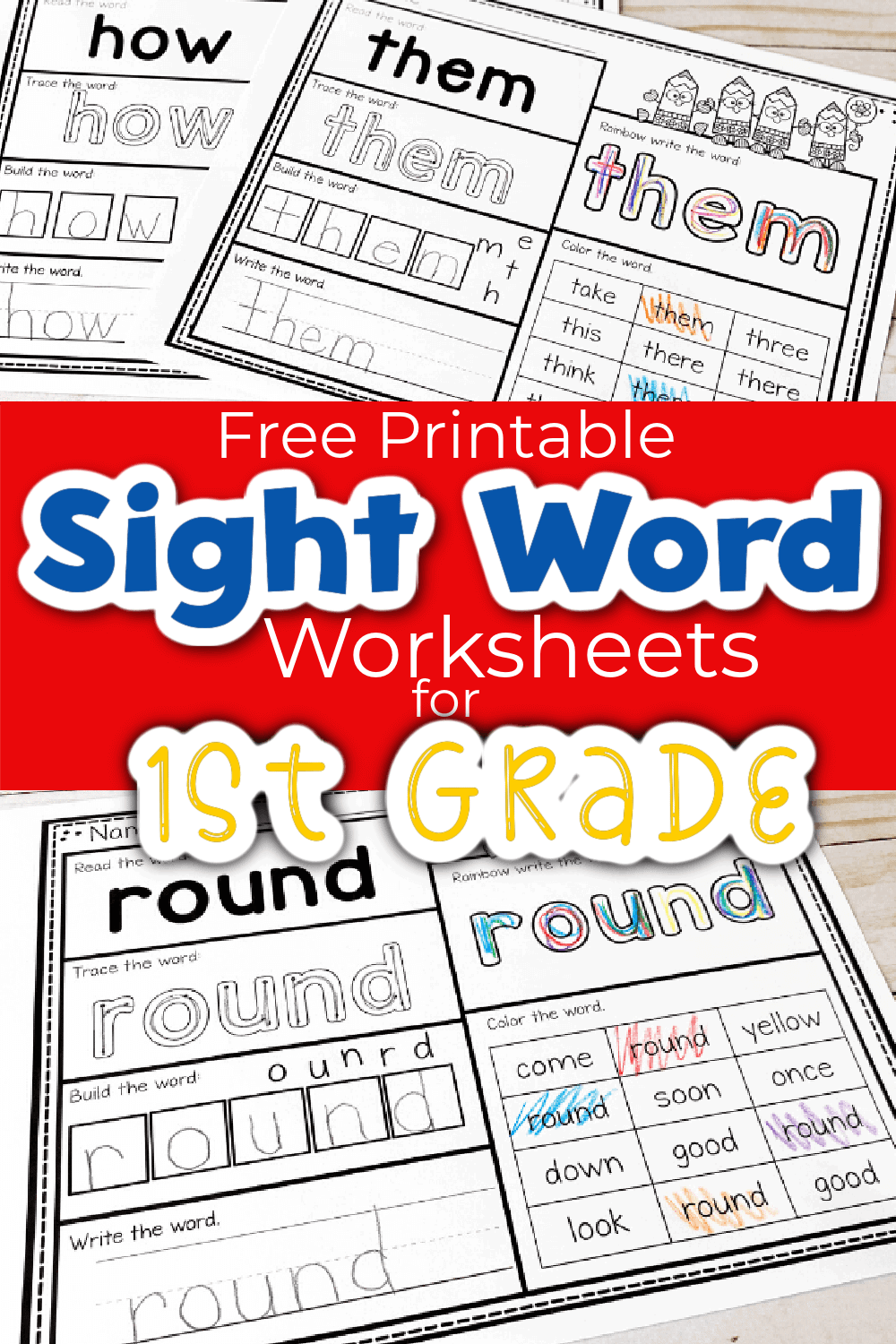 Free Printables For First Grade