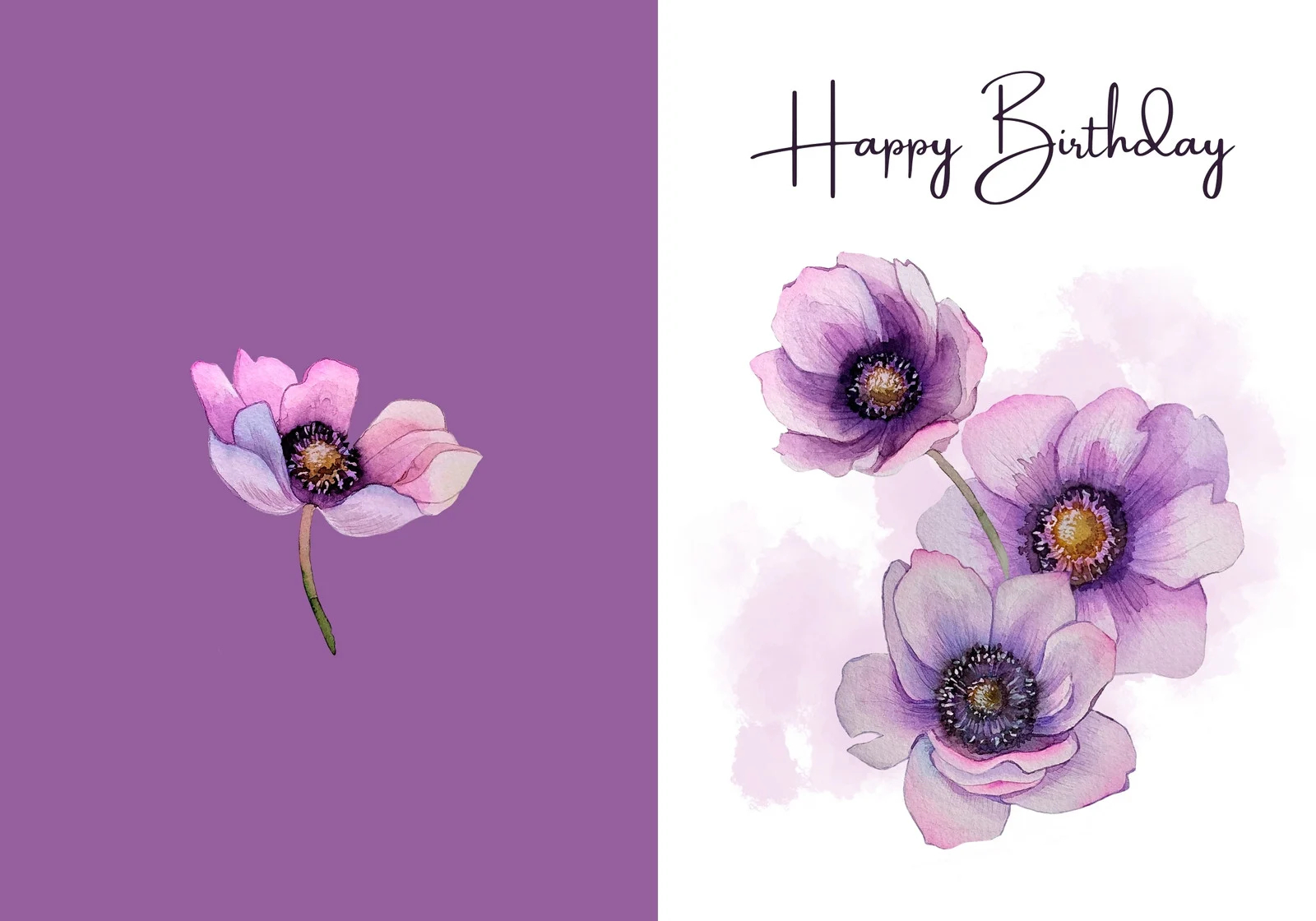 free printable folded card templates to customize online canva