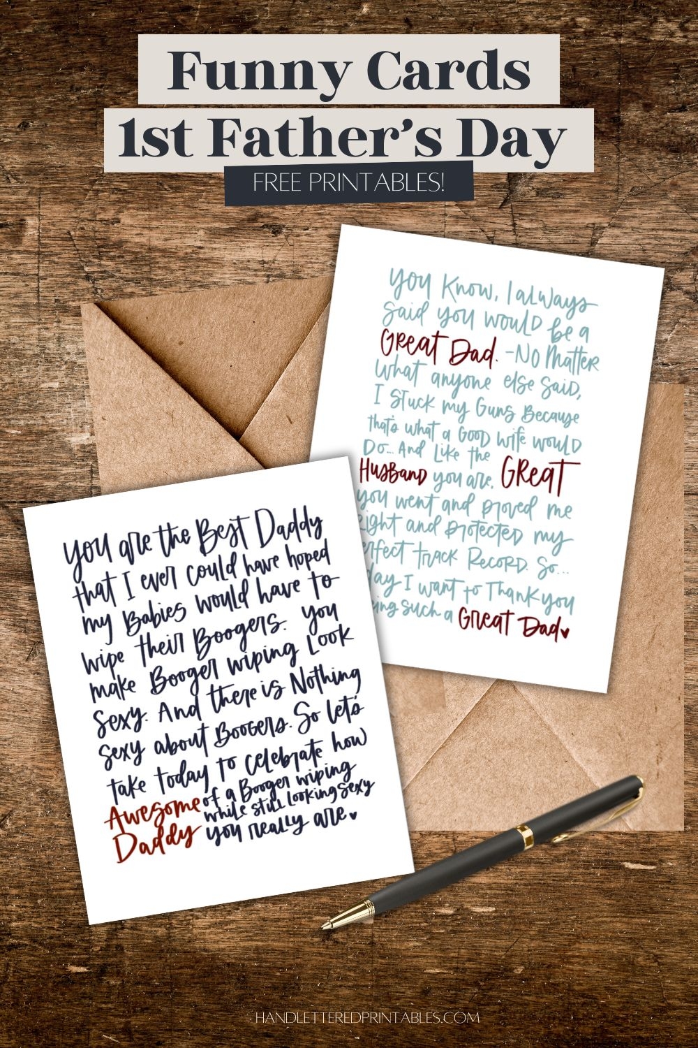 Free Printable Father's Day Cards Funny