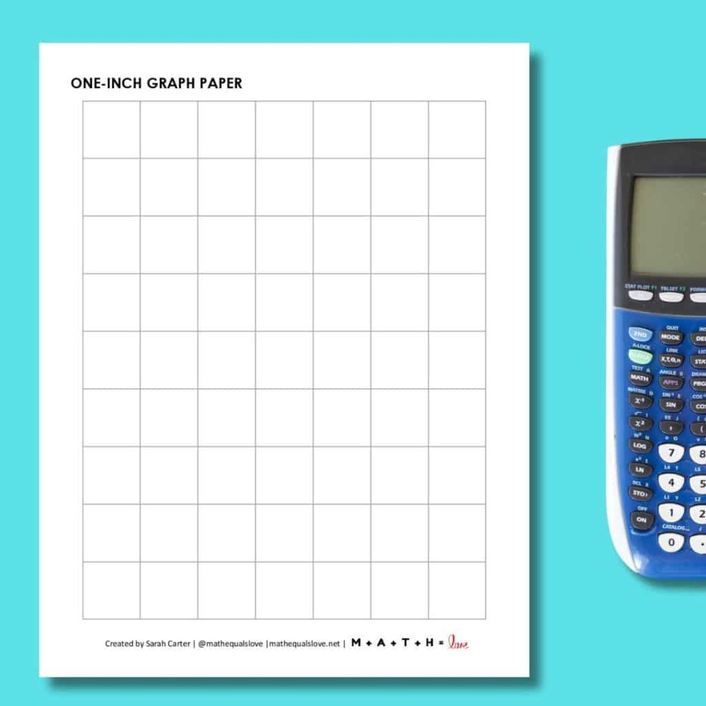 Graph Paper Printable Free 1/8