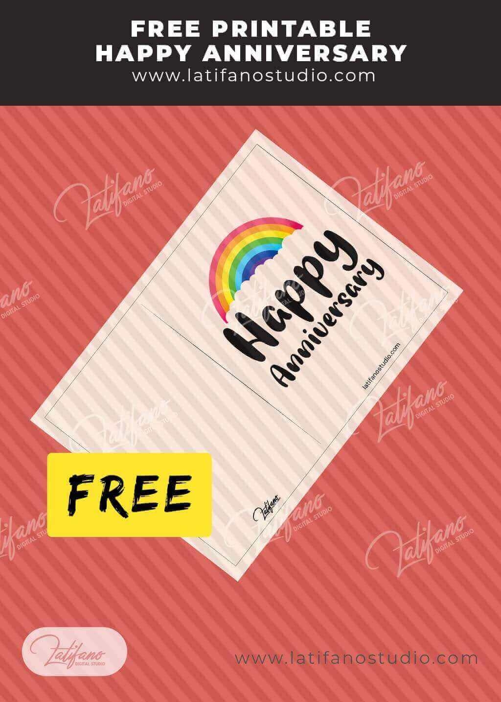 Free Printable Happy Anniversary Printable Free Printables Coloring Pages And Cards