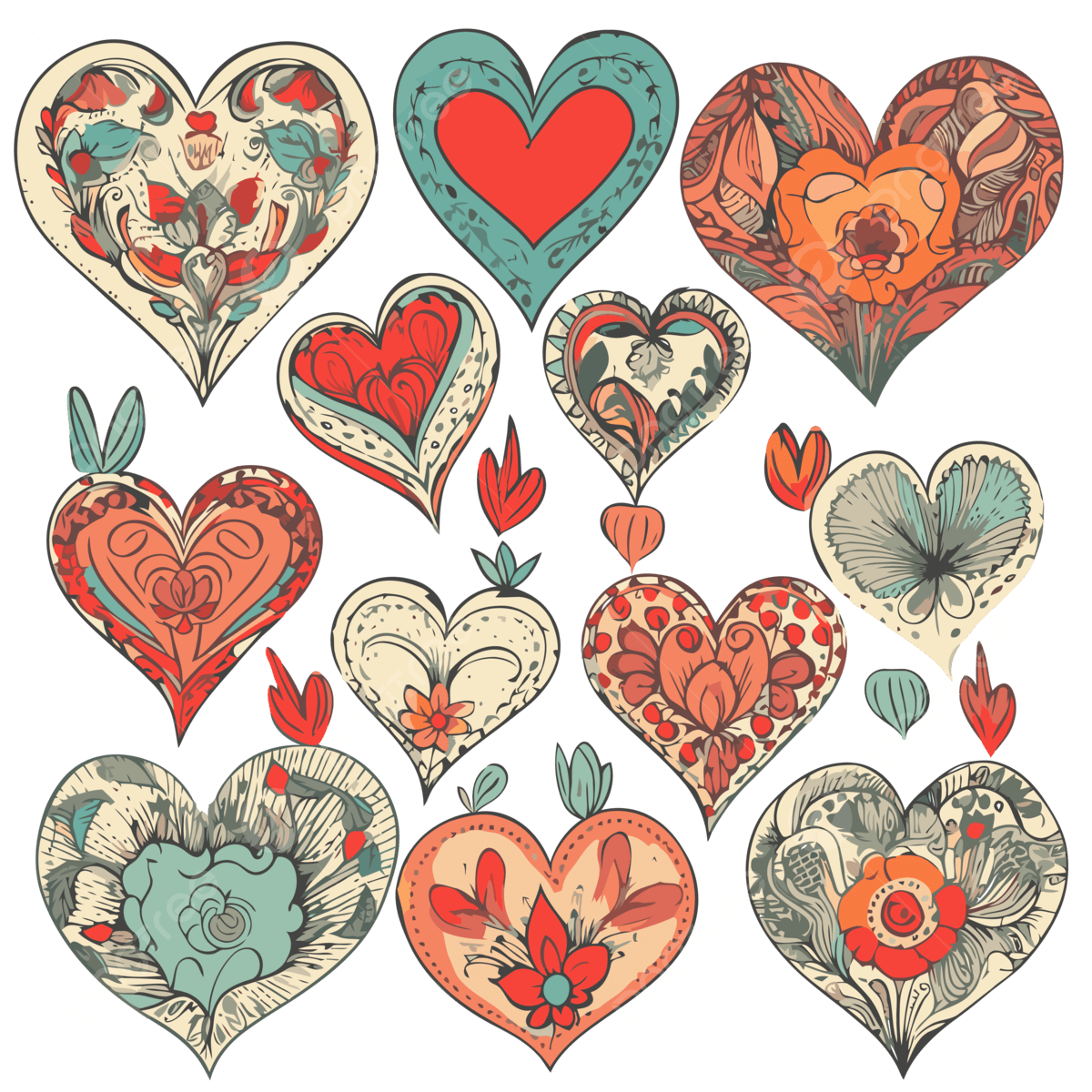 Free Printable Clipart Hearts