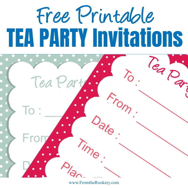 Free Printable Invitations For Party