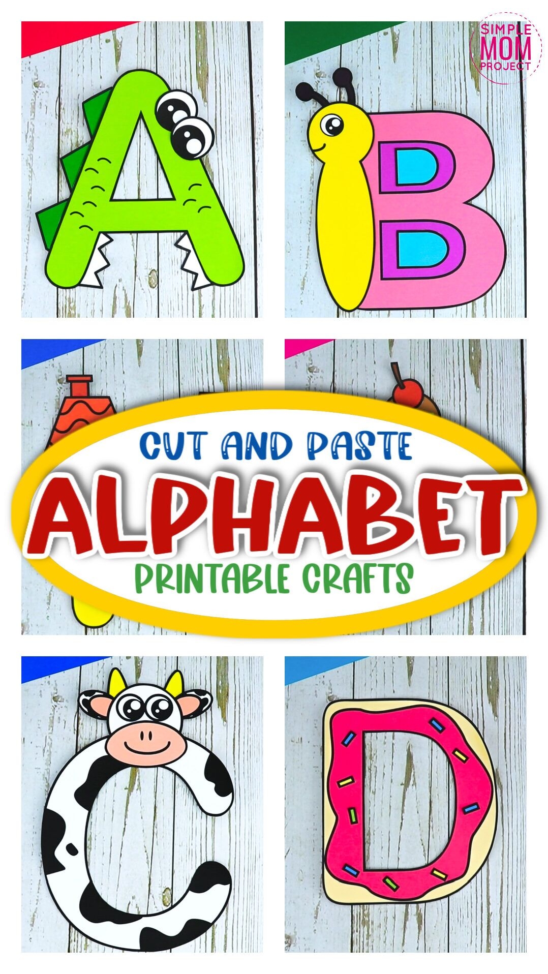 Free Printable Letter A Craft Template Simple Mom Project