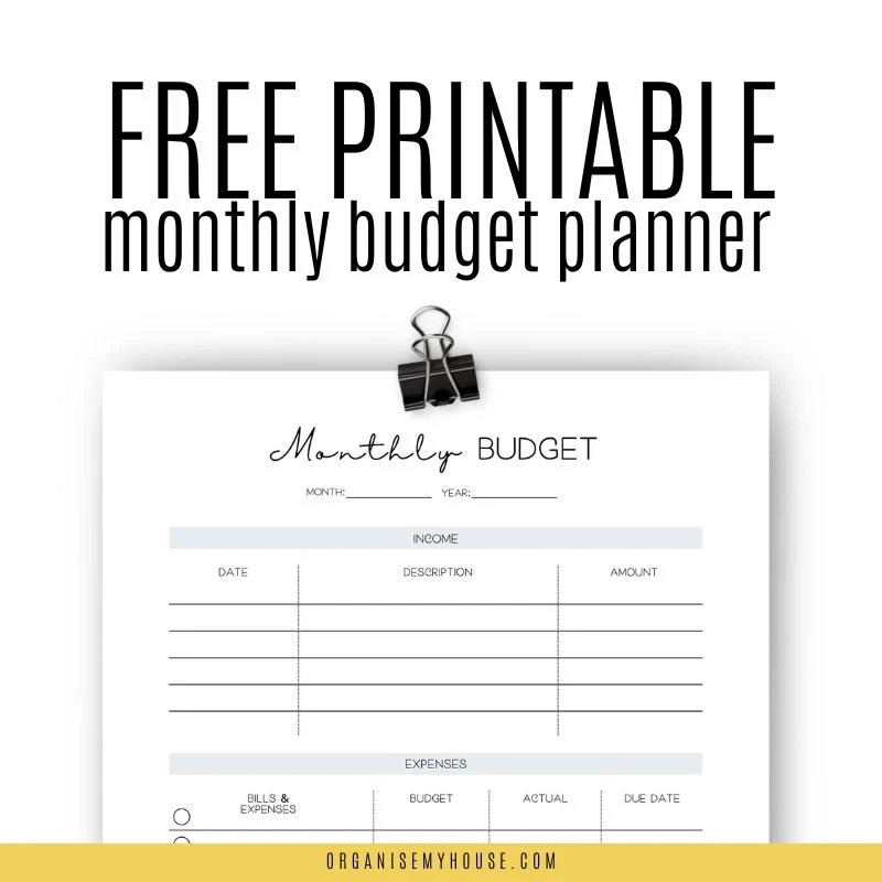 Free Budget Worksheets Printable Pdf