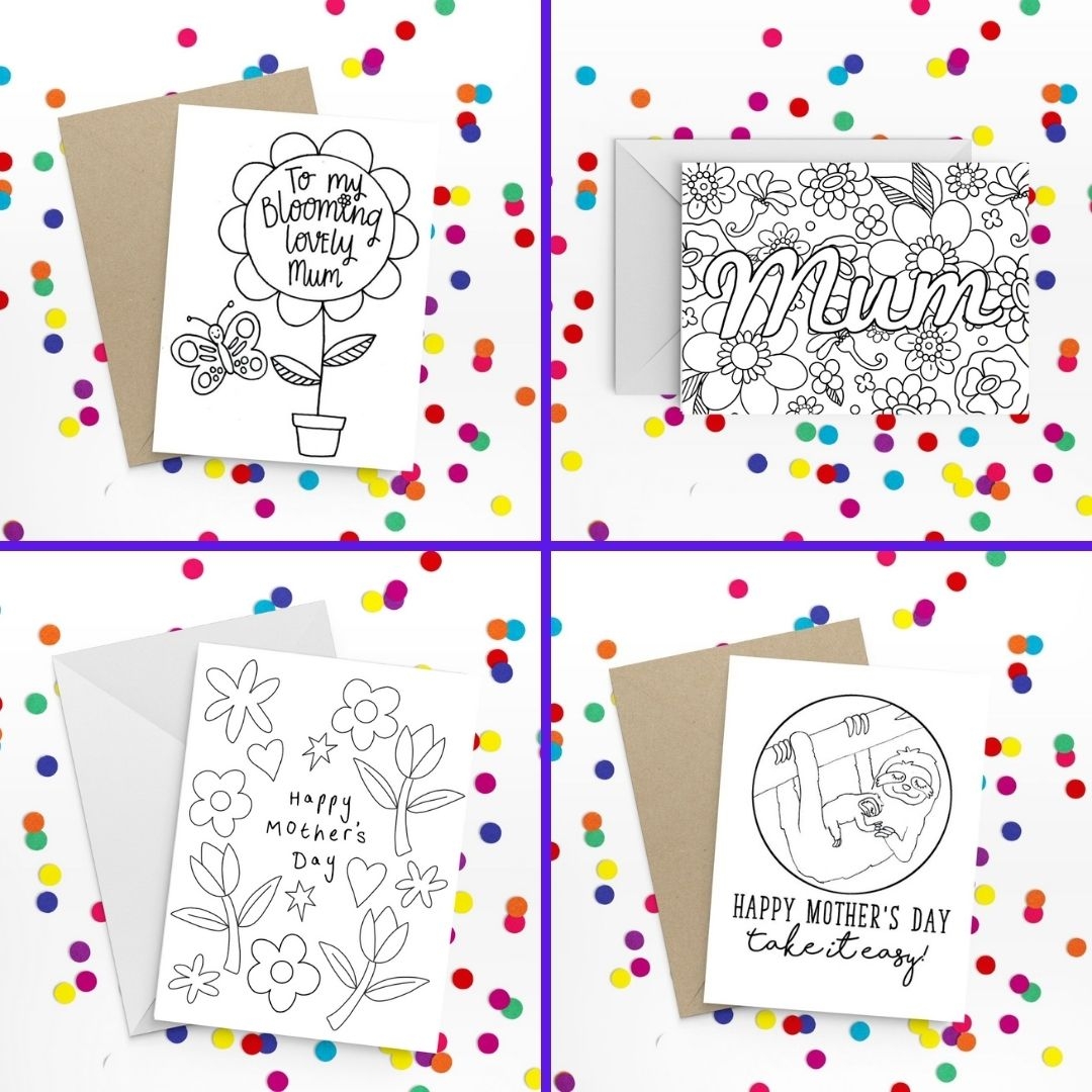 Free Printable Mother s Day Coloring Cards Creative And Heartfelt DIY Gifts