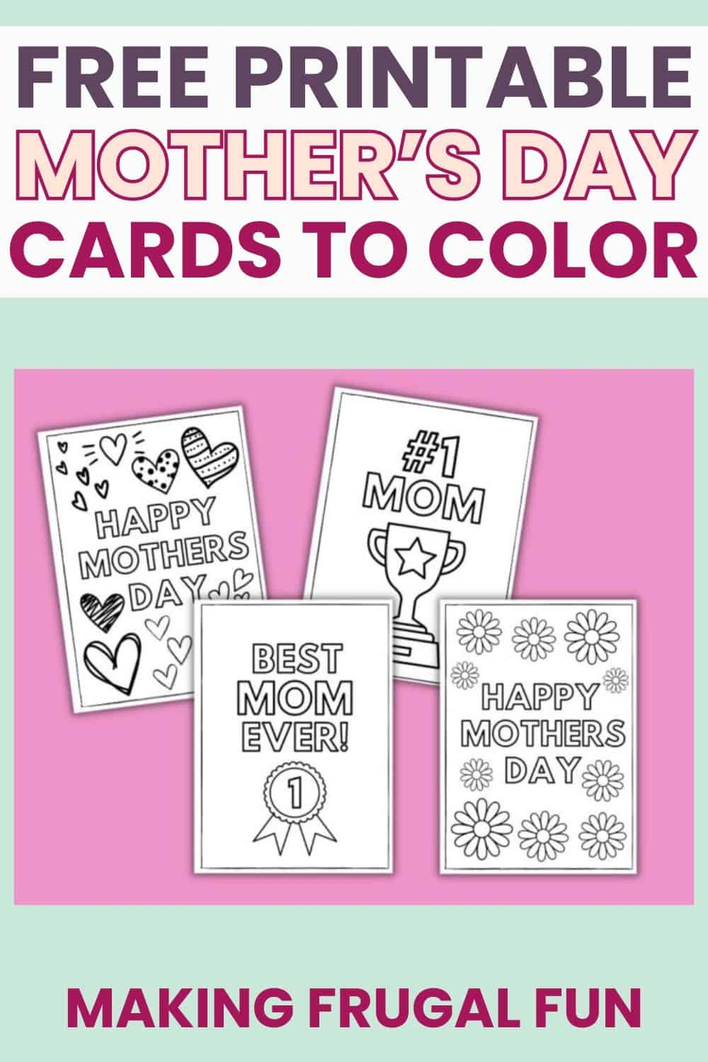Free Printable Mothers Day Cards For Kids