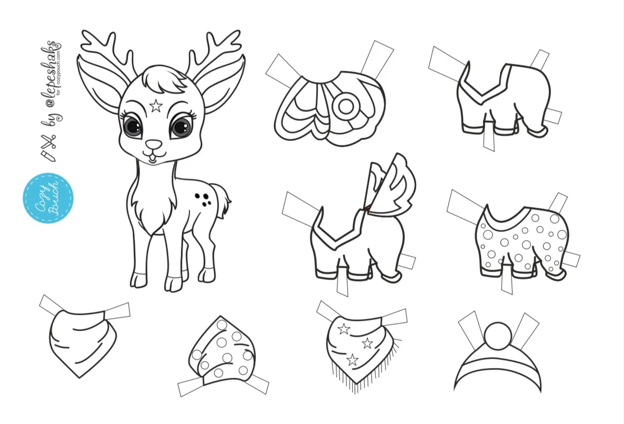 Free Printable Paper Dolls To Color Online