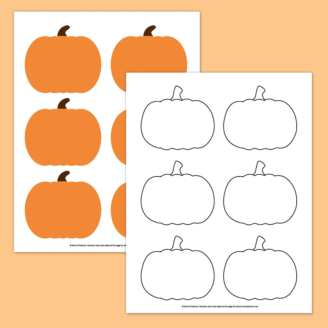 Free Printable Pumpkin Template Cutouts