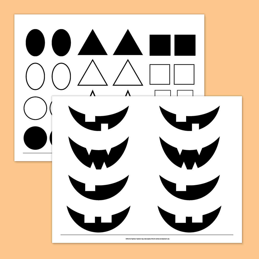 Free Printable Pumpkin Shape Template