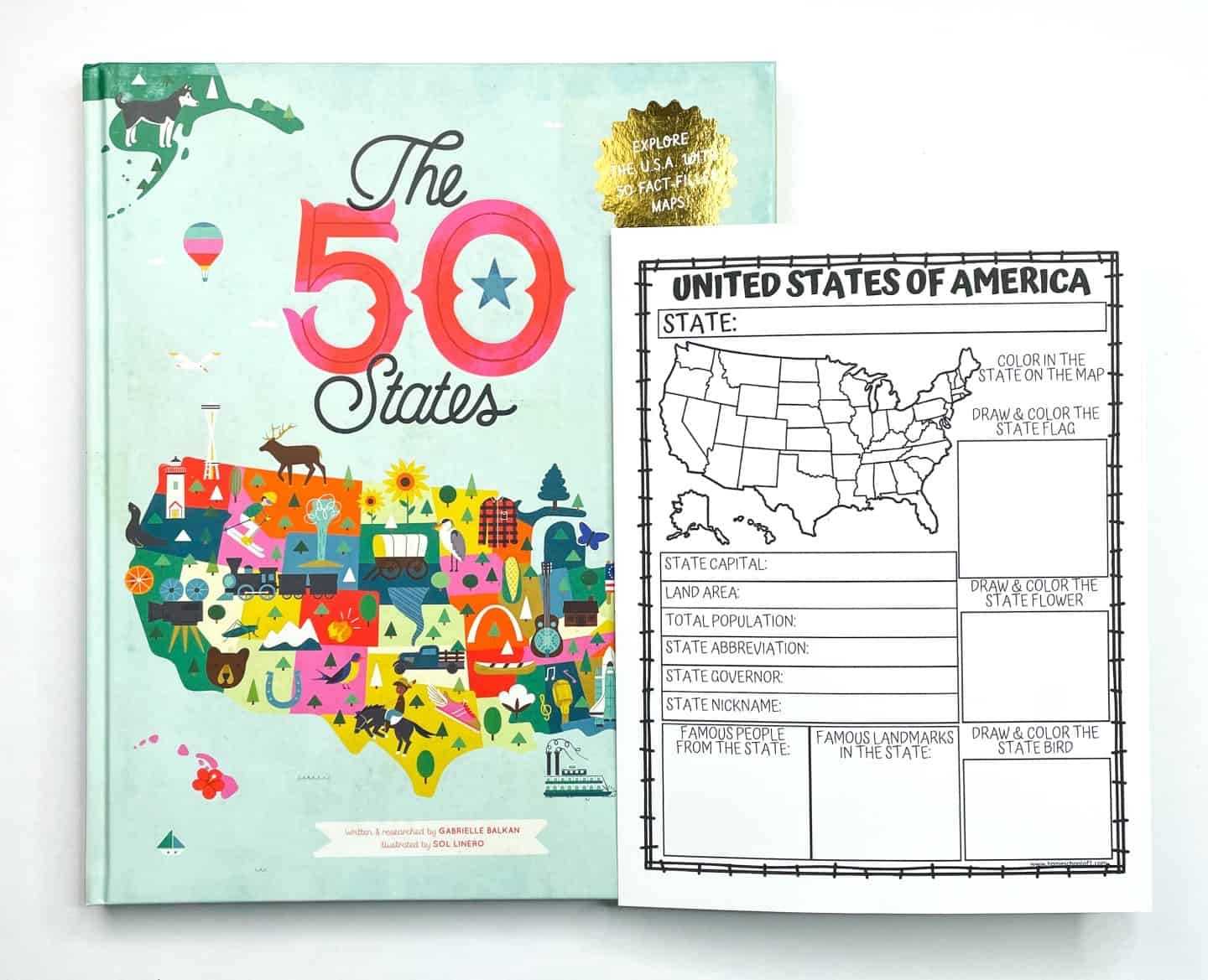 Free Printable Map Of The United States Kids