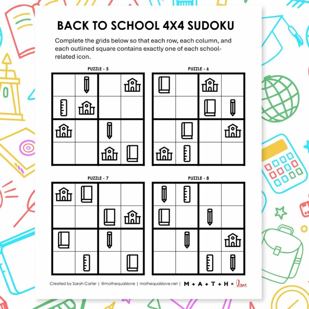 Free Printable Sudoku Puzzles PDF Downloads 
