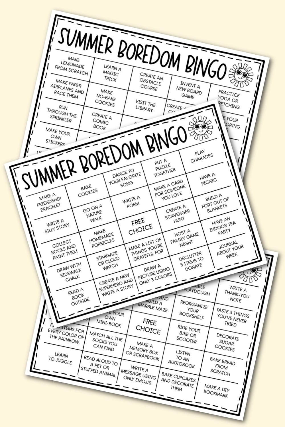 Printable Bingo Cards Free Kids