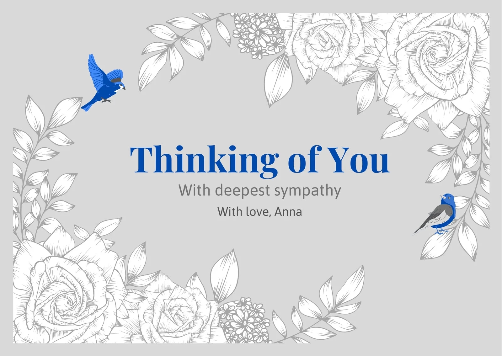 Free Printable Sympathy Card Templates To Customize Canva