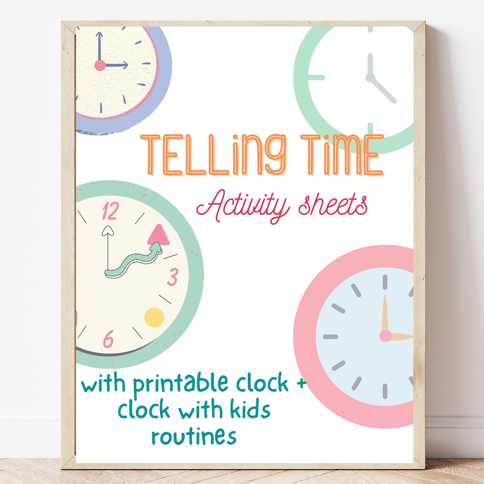 Free Printable Time Sheets For Kids