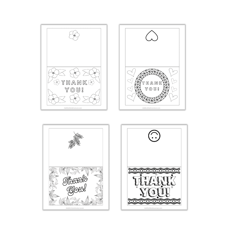 Free Printable Thank You Cards Pdf