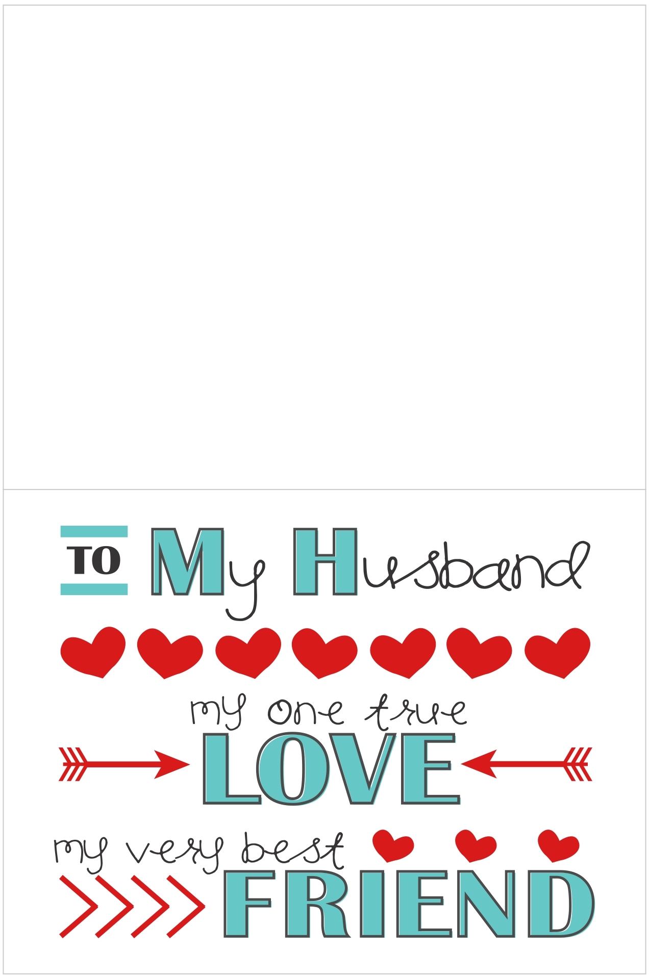 Free Printable Valentine Cheap Cards For Husband