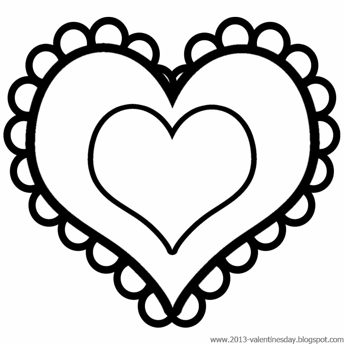 Free Printable Valentine Hearts Printable Design Resources