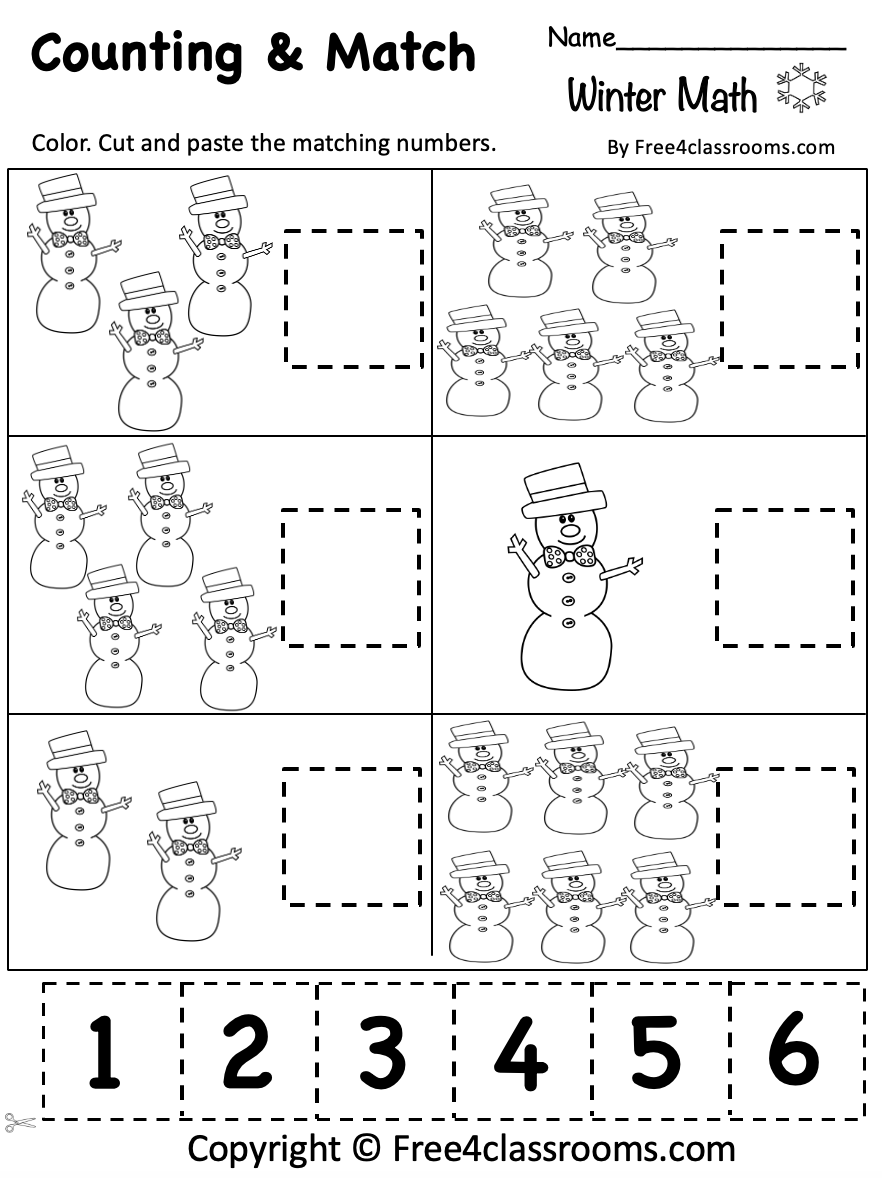 Preschool Worksheets Free Printable