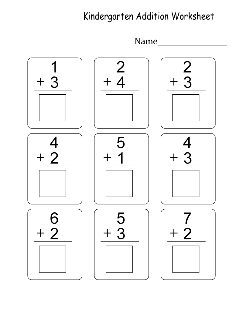 Free Learning Printables For Kindergarten