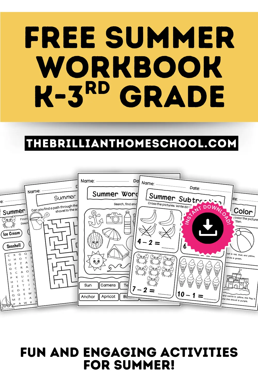FREE Printables Archives The Brilliant Homeschool