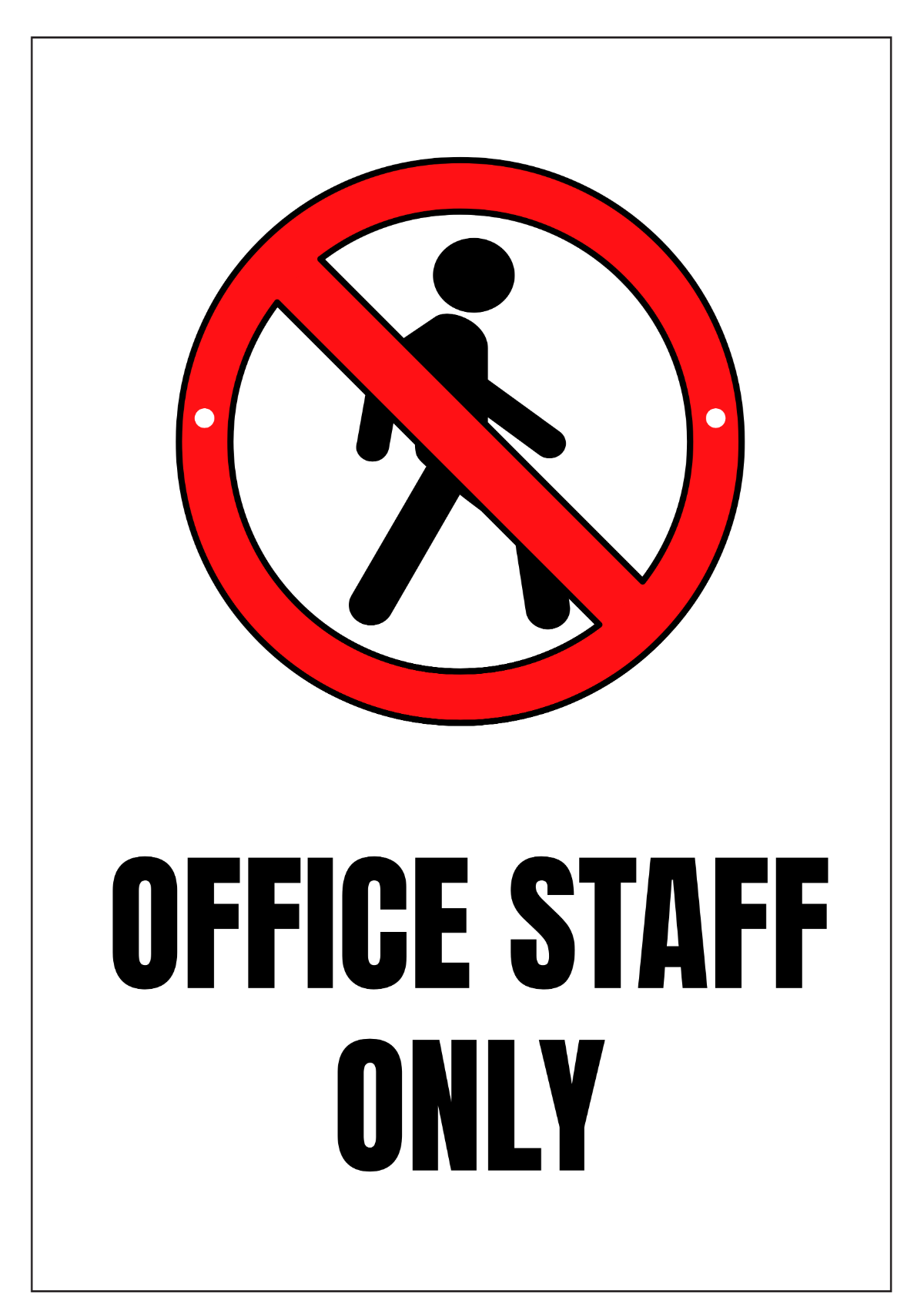 Free Sign Templates Editable And Printable
