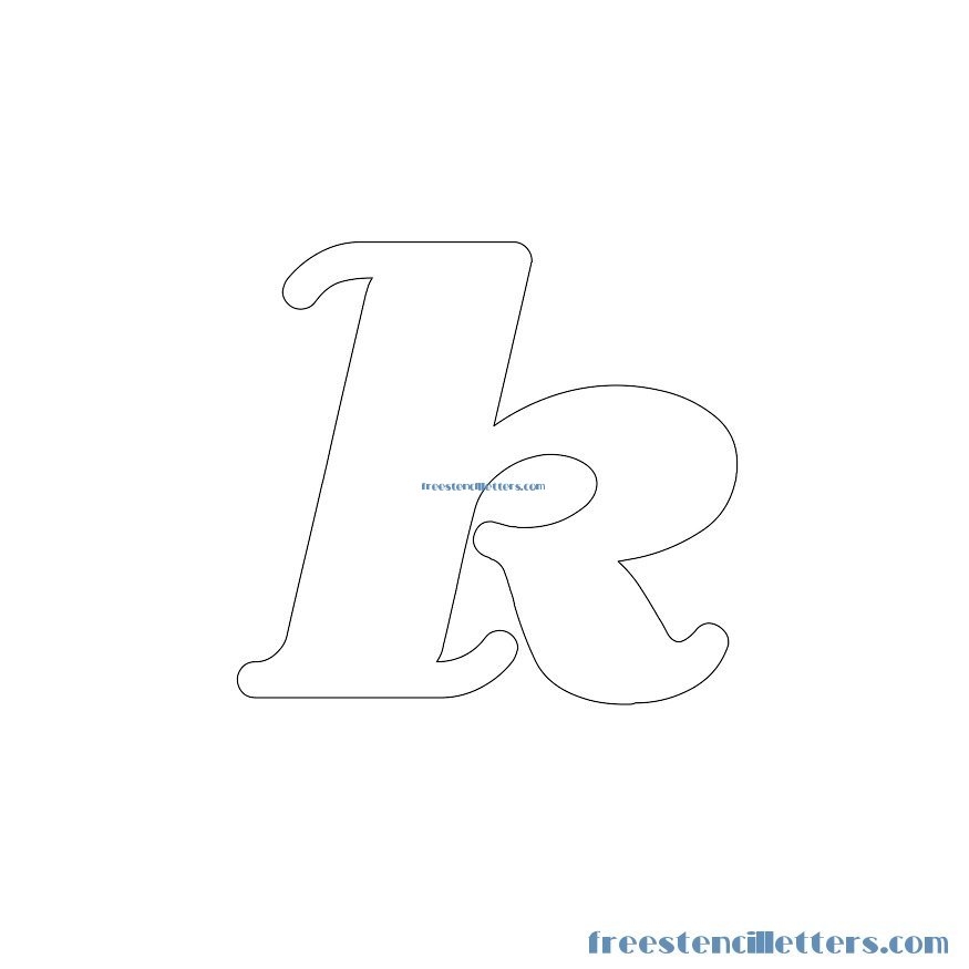 Free Stencil Letters To Print And Cut Out