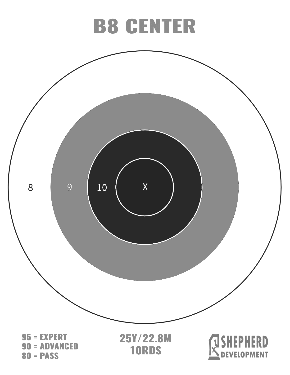 Free Printable Targets For Shooting Practice