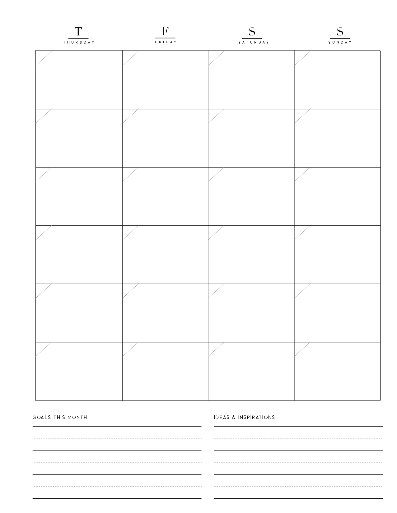Weekly Hourly Planner Printable Free