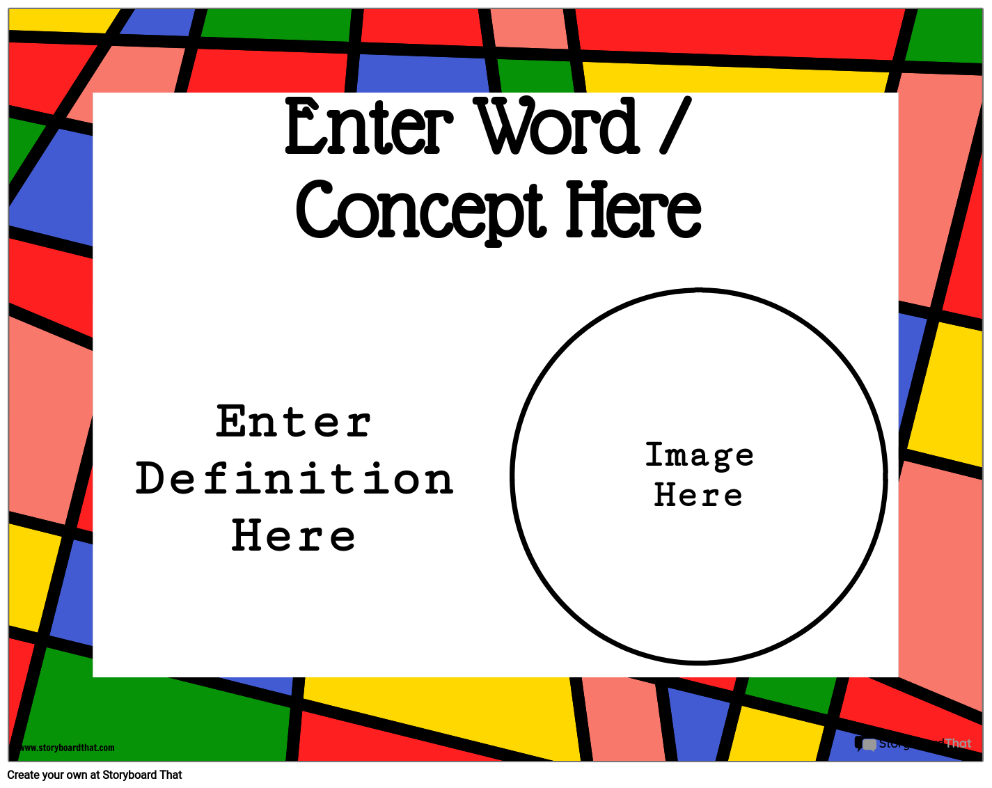 Free Word Wall Templates By Storyboard That 2025