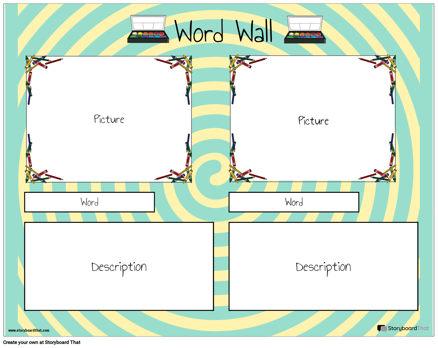 Free Word Wall Templates By Storyboard That 2025