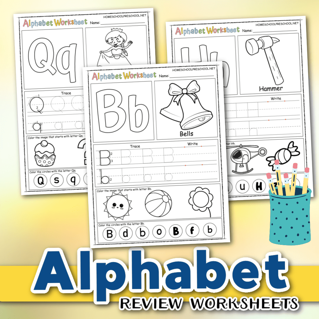 Fun Ways To Learn With Alphabet Review Worksheets