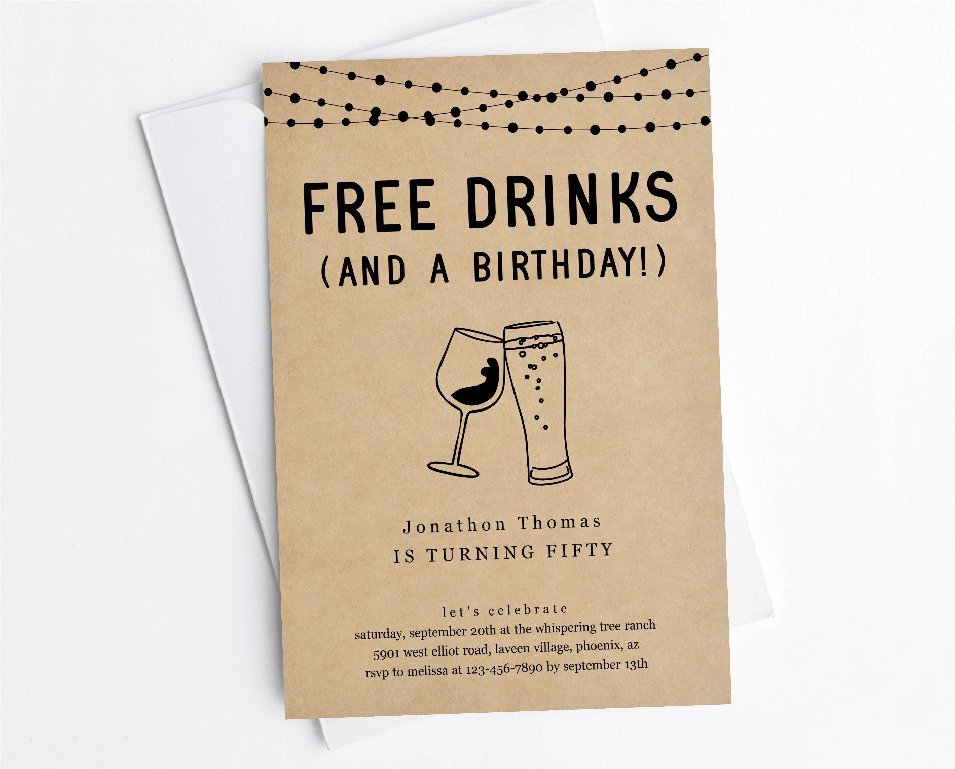 Free Printable Birthday Invitations Adults