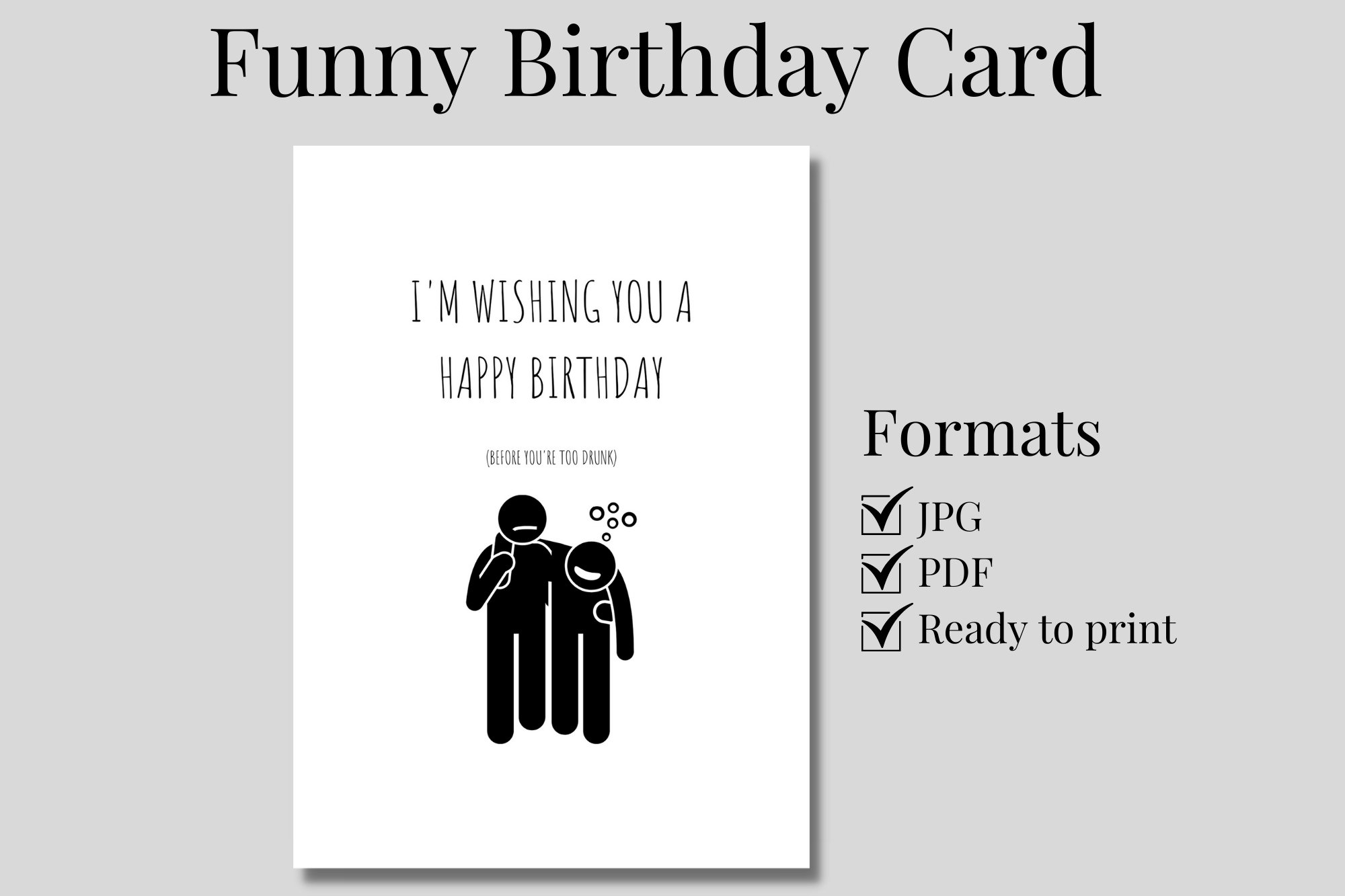 Funny Birthday Card 1856005 