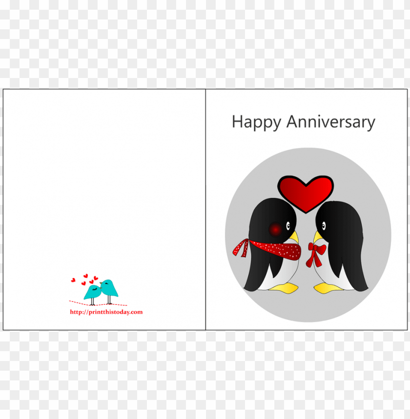 Funny Happy Anniversary Images Anniversary Card To Print Out PNG Transparent With Clear Background ID 195395 TOPpng