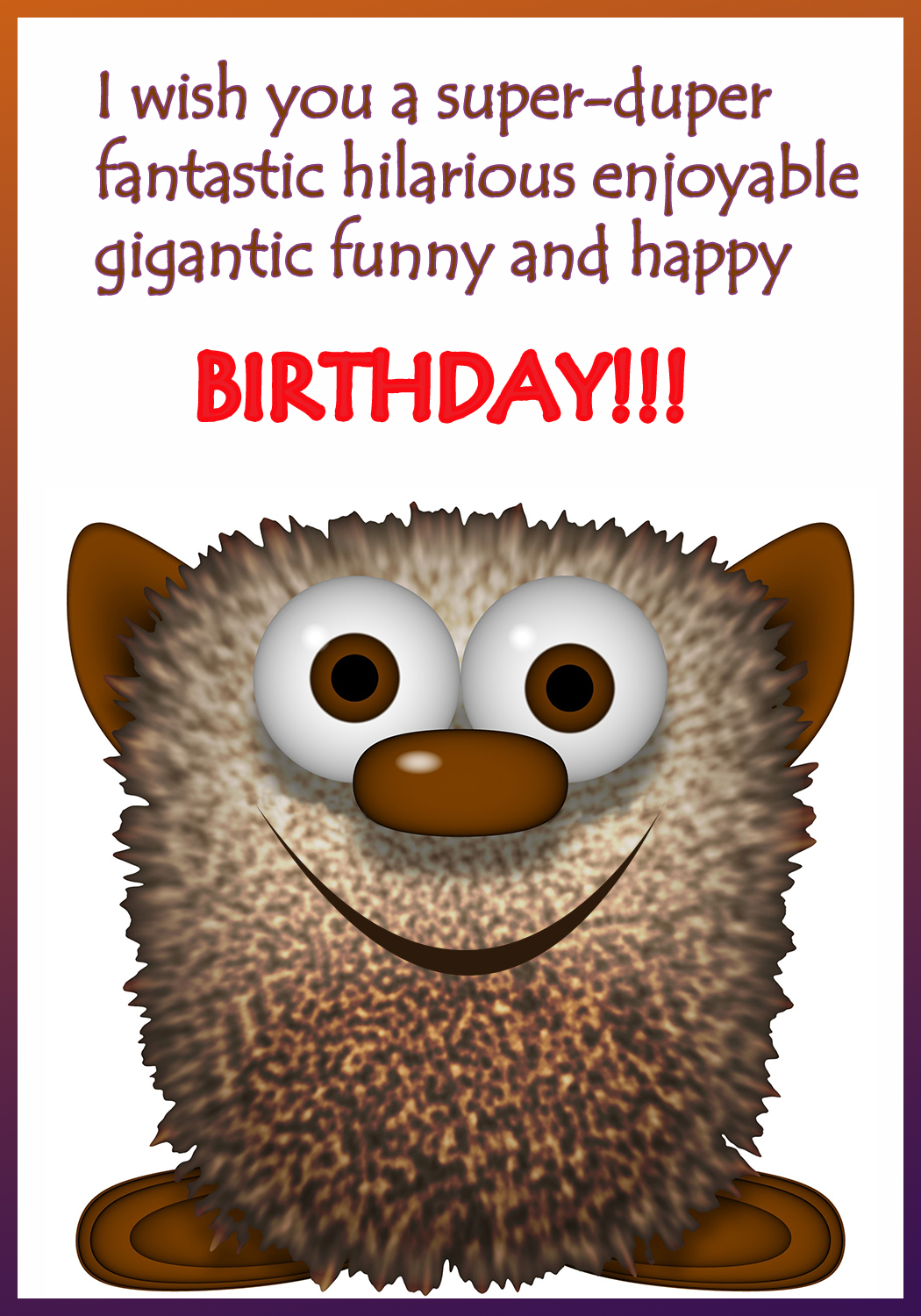 funny printable birthday cards