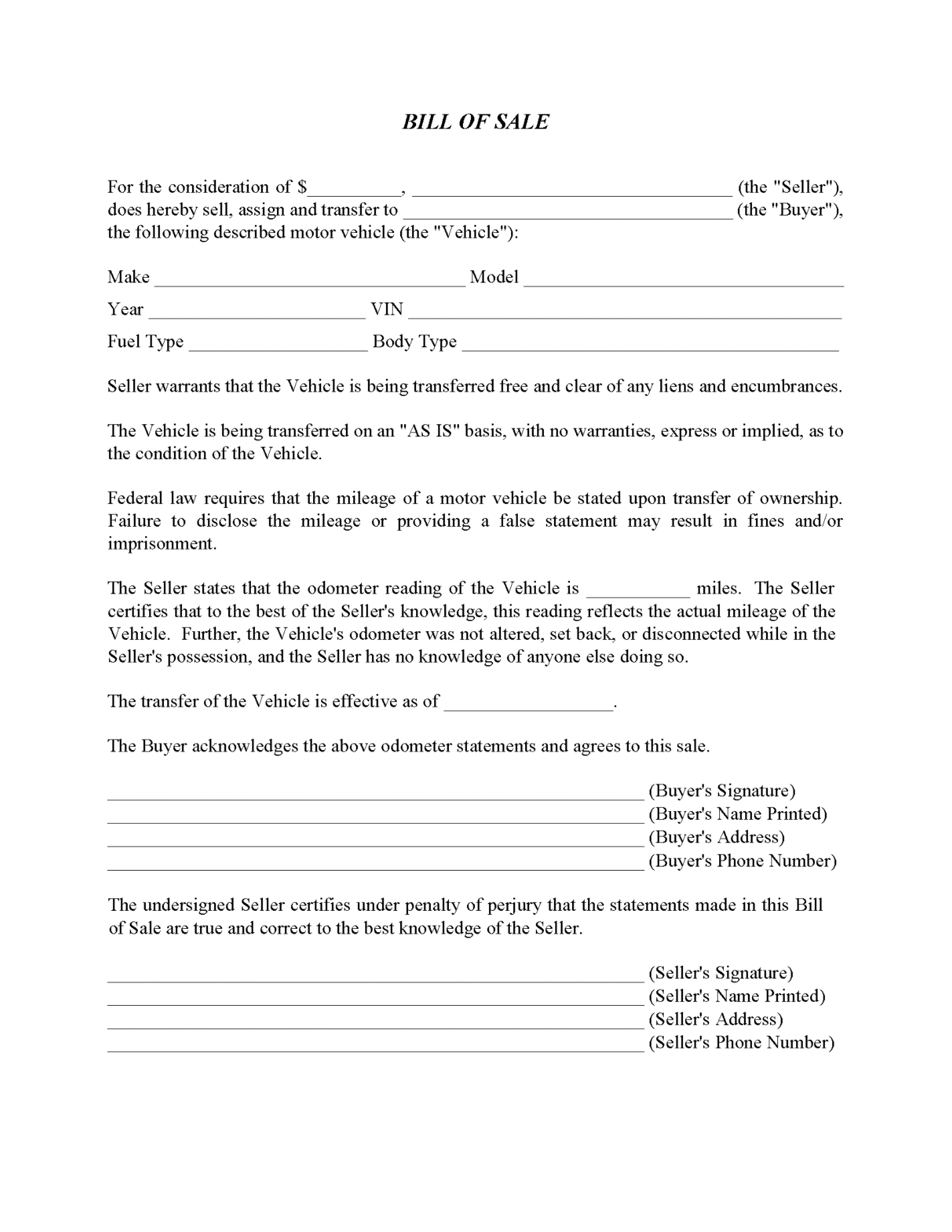 Get Oregon Auto Bill Of Sale Form UsedAutoBillofSale