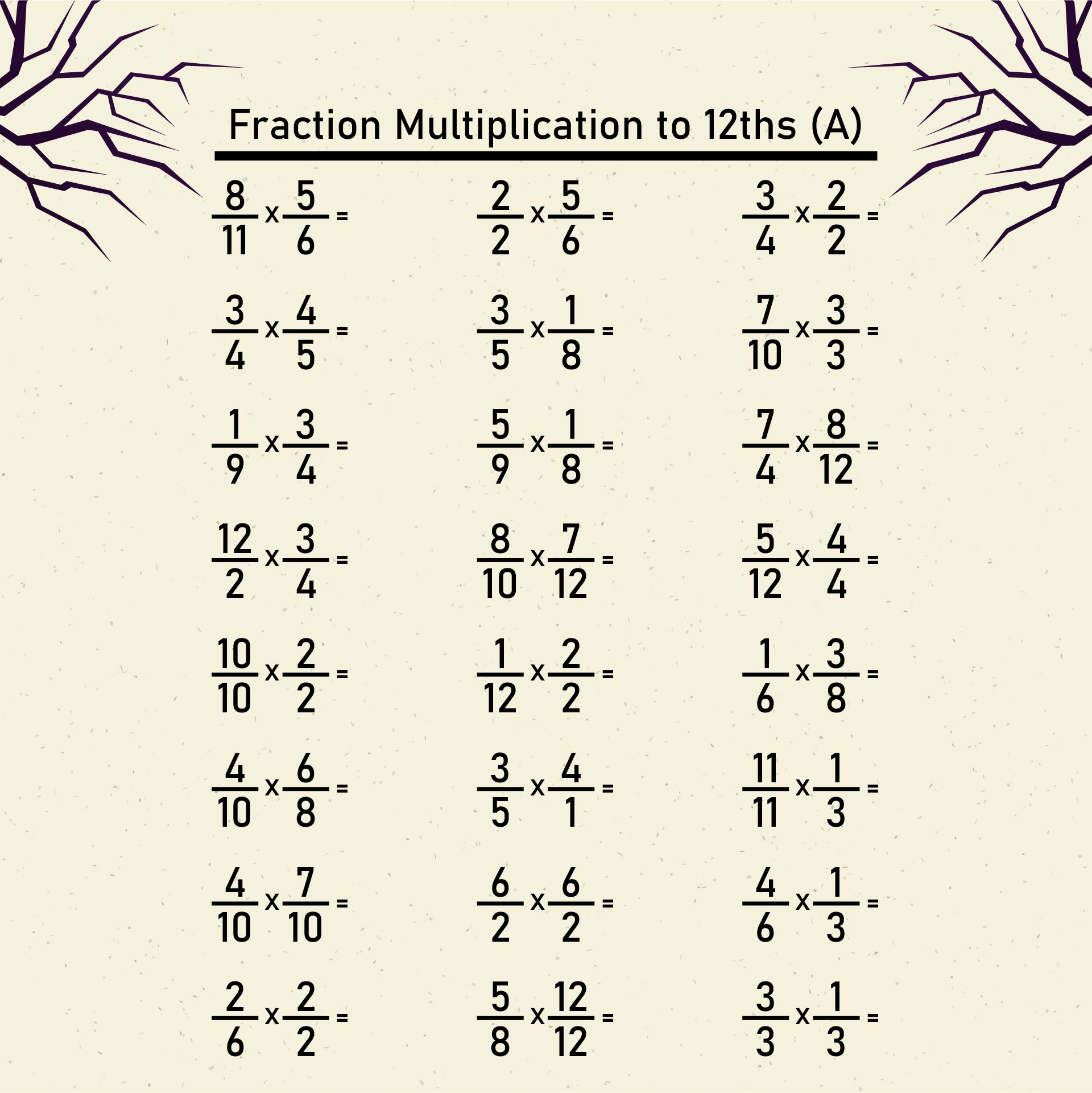 Grade 6 Mental Math Worksheets Free Printables Worksheets Library