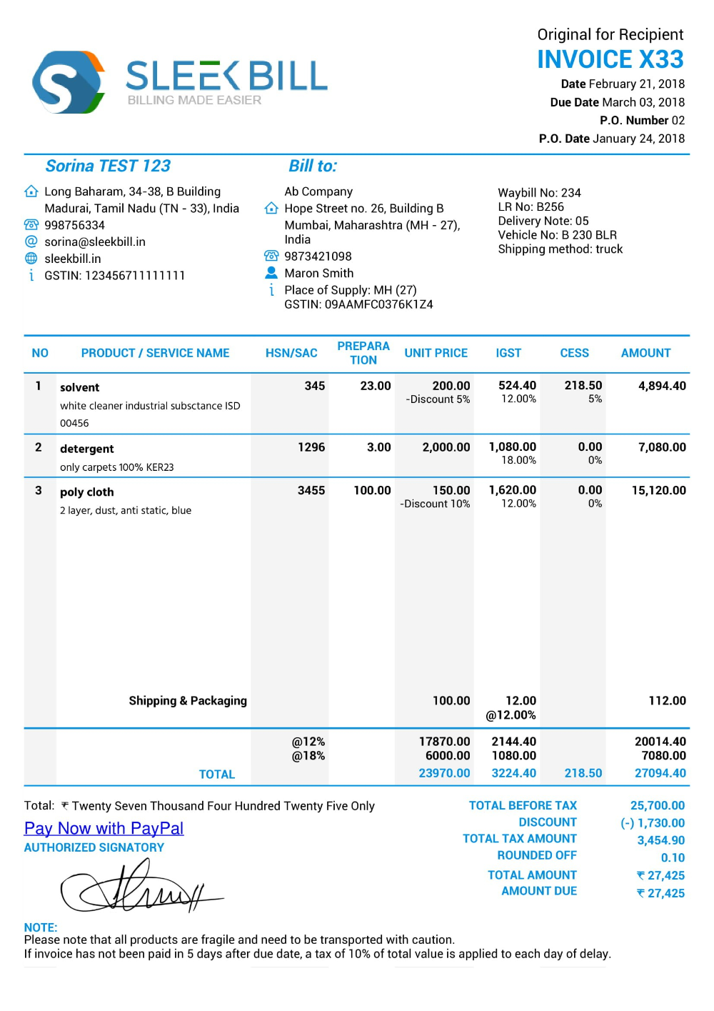 Gst Invoice Format Inside Australian Invoice Template Word 10 Worksheets Library