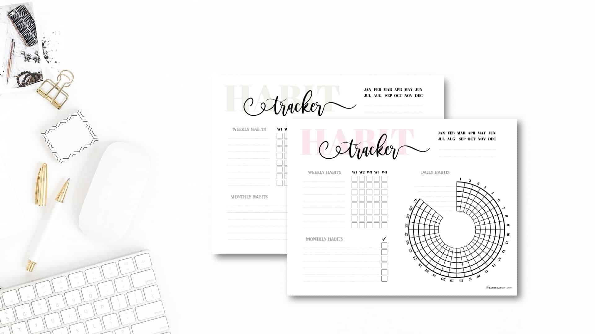 Free Habit Tracker Printable Pdf