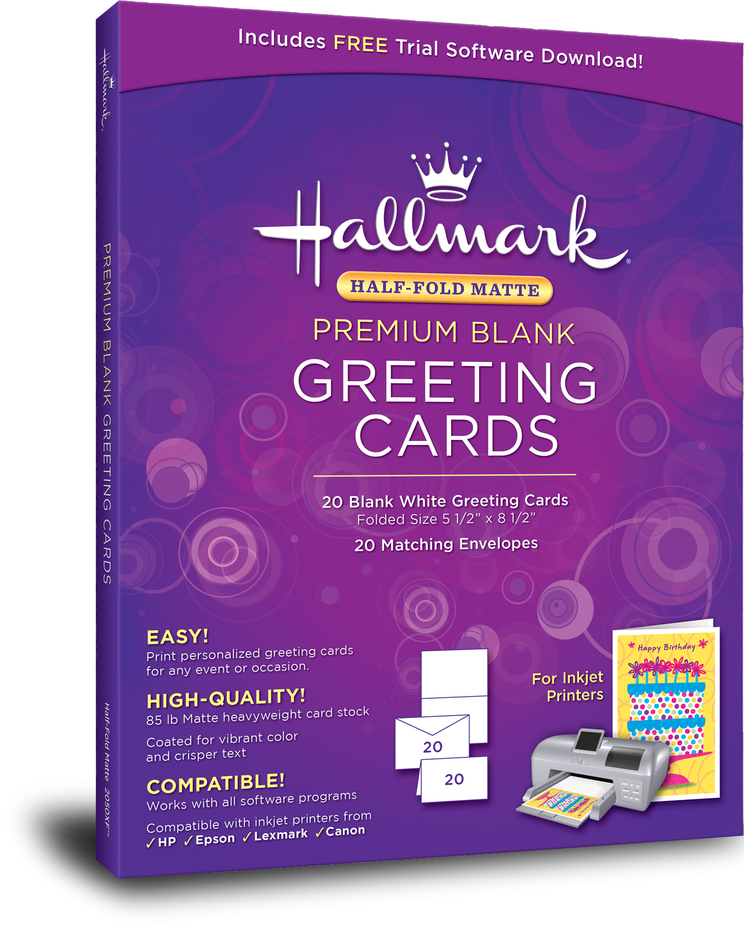 Hallmark Premium Blank Greeting Cards Greeting Card Software Card Making Software