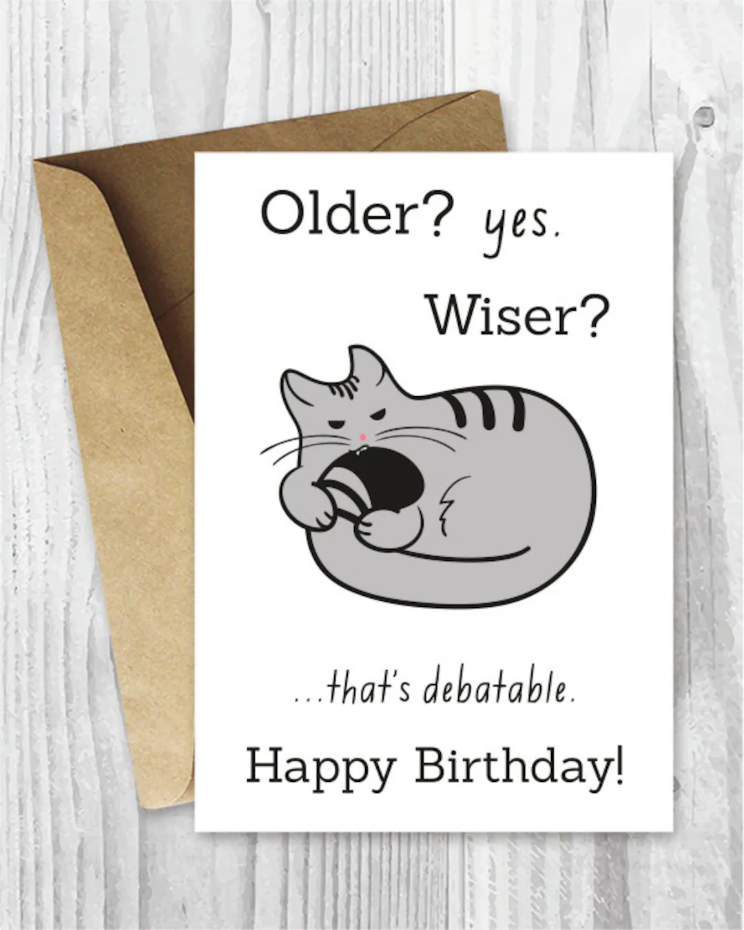 happy birthday cards funny printable birthday cards funny cat birthday card digital download birthday for him birthday for her cat fans etsy