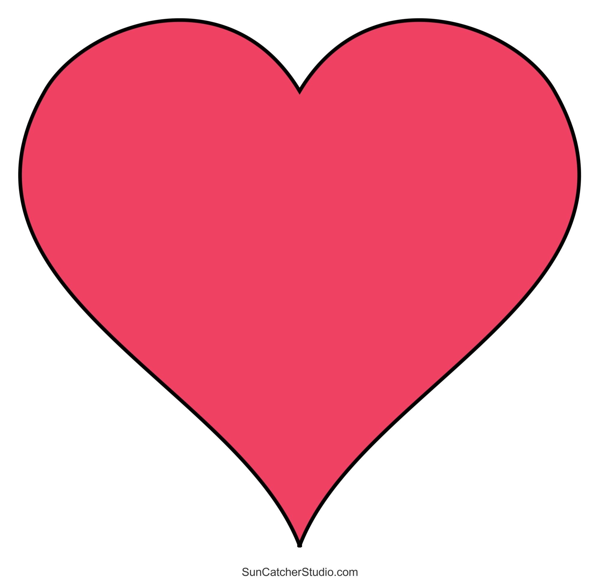 Heart Clipart Heart Graphic Heart Printable Instant Download Worksheets Library