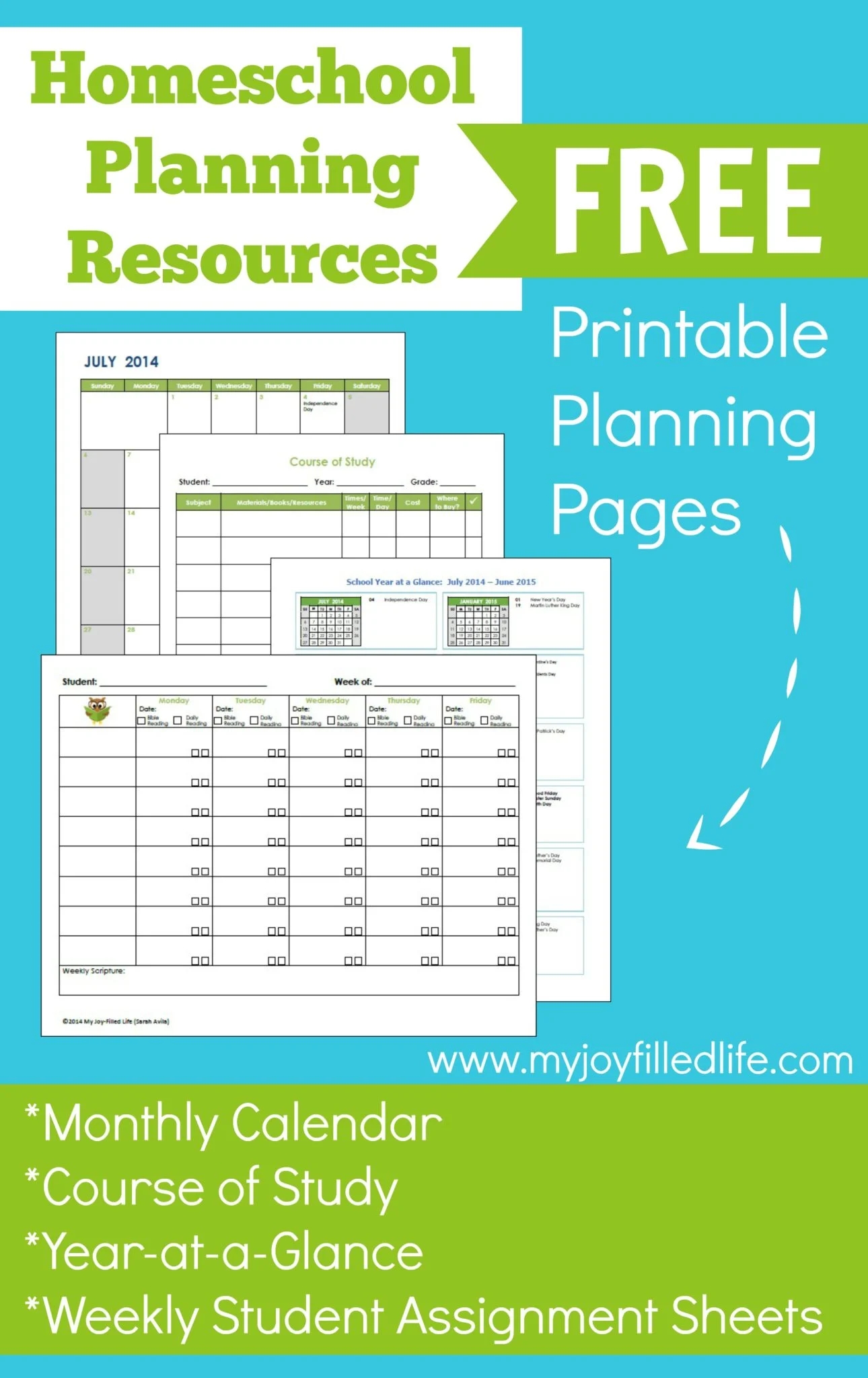 Homeschool Planning Resources U0026 FREE Printables My Joy Filled Life