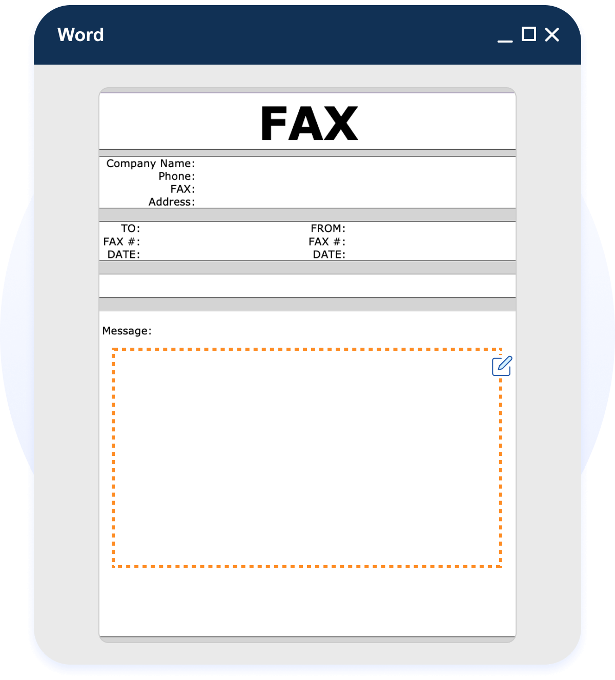 How To Create A Confidential Fax Cover Sheet