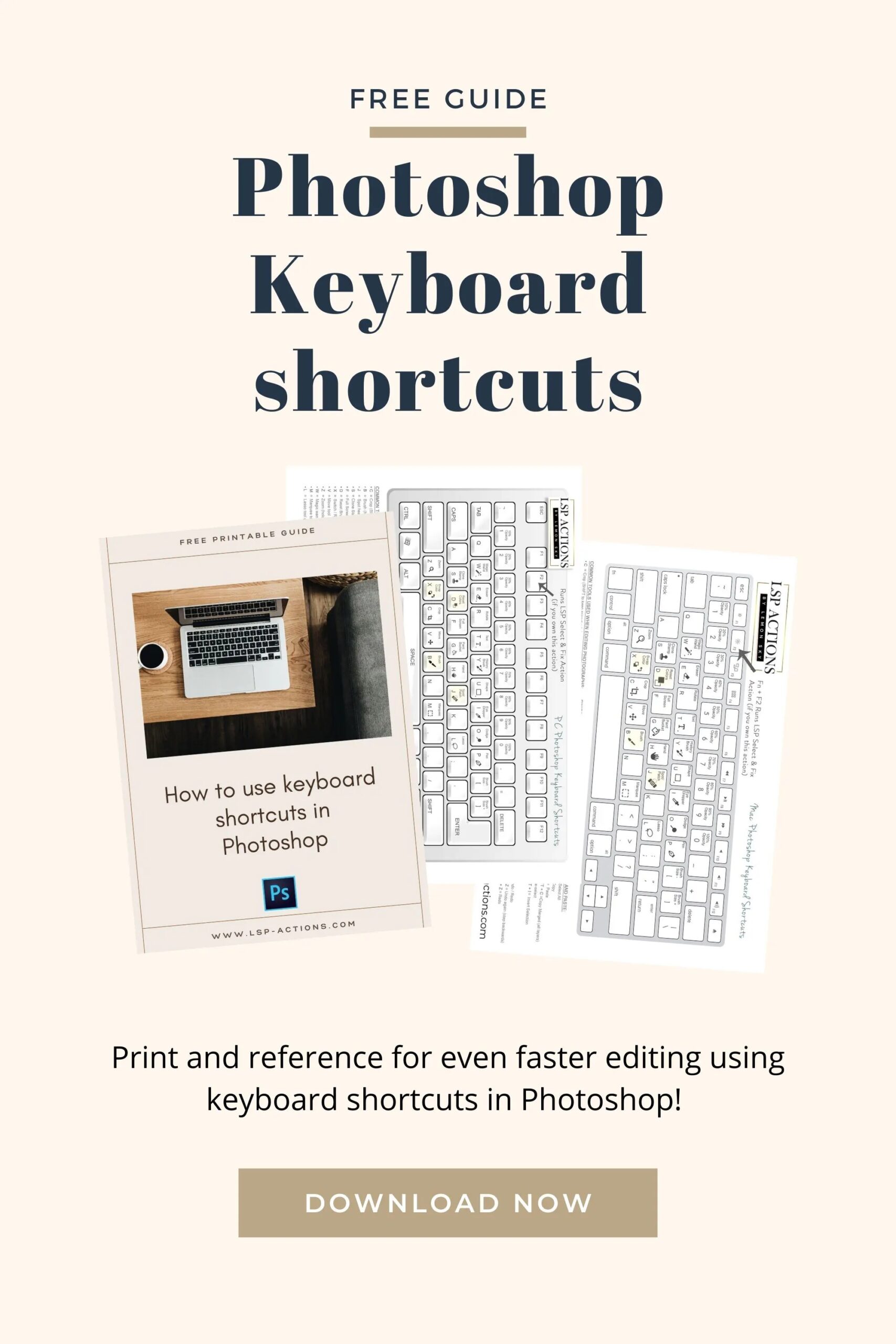 Free Printable Photoshop Cheat Sheets