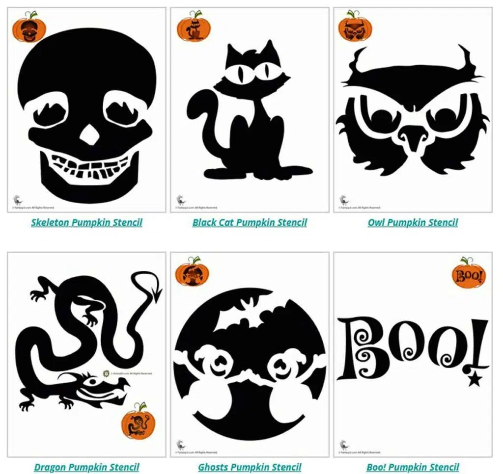Huge List Of 2000 Free Printable Pumpkin Stencils Carving Templates