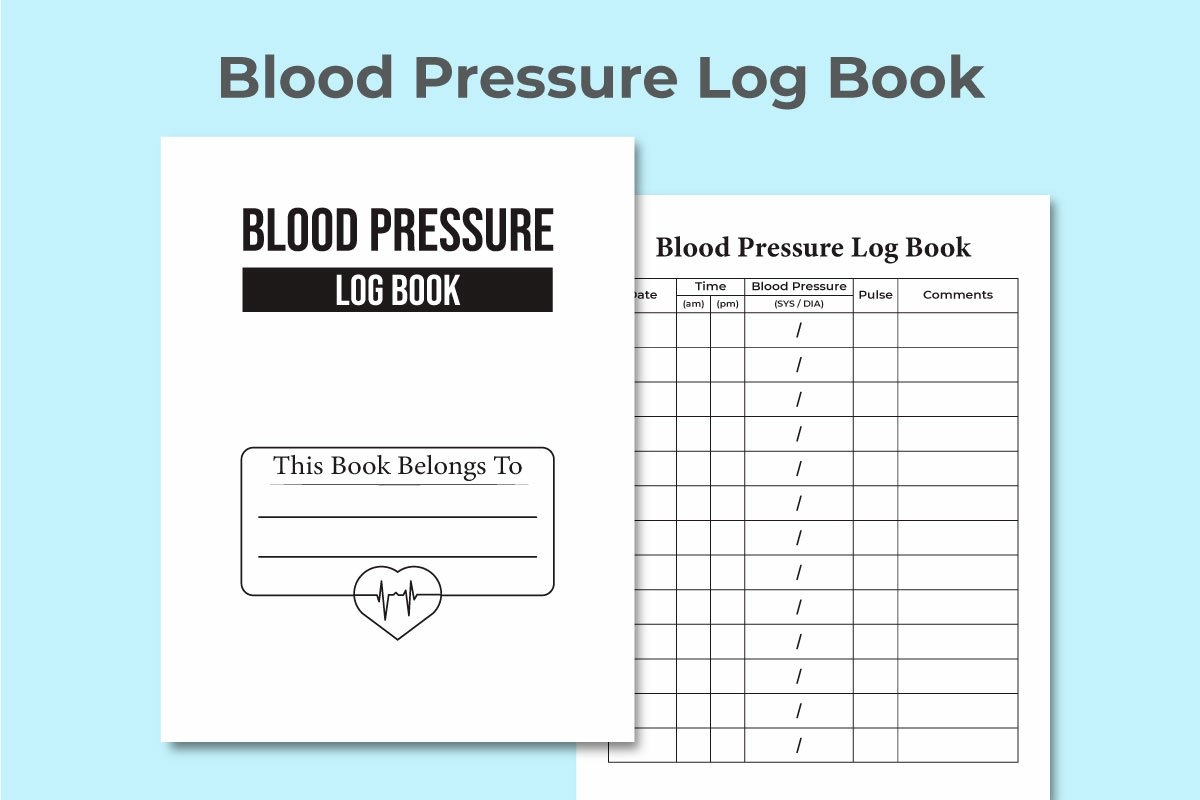KDP Interior Blood Pressure Journal