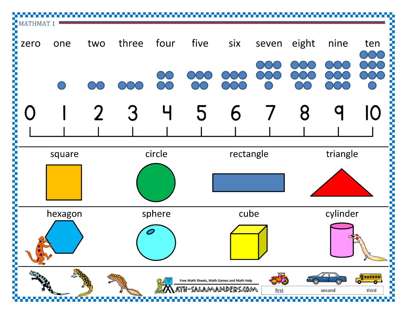 Kindergarten Math Fact Printables Free