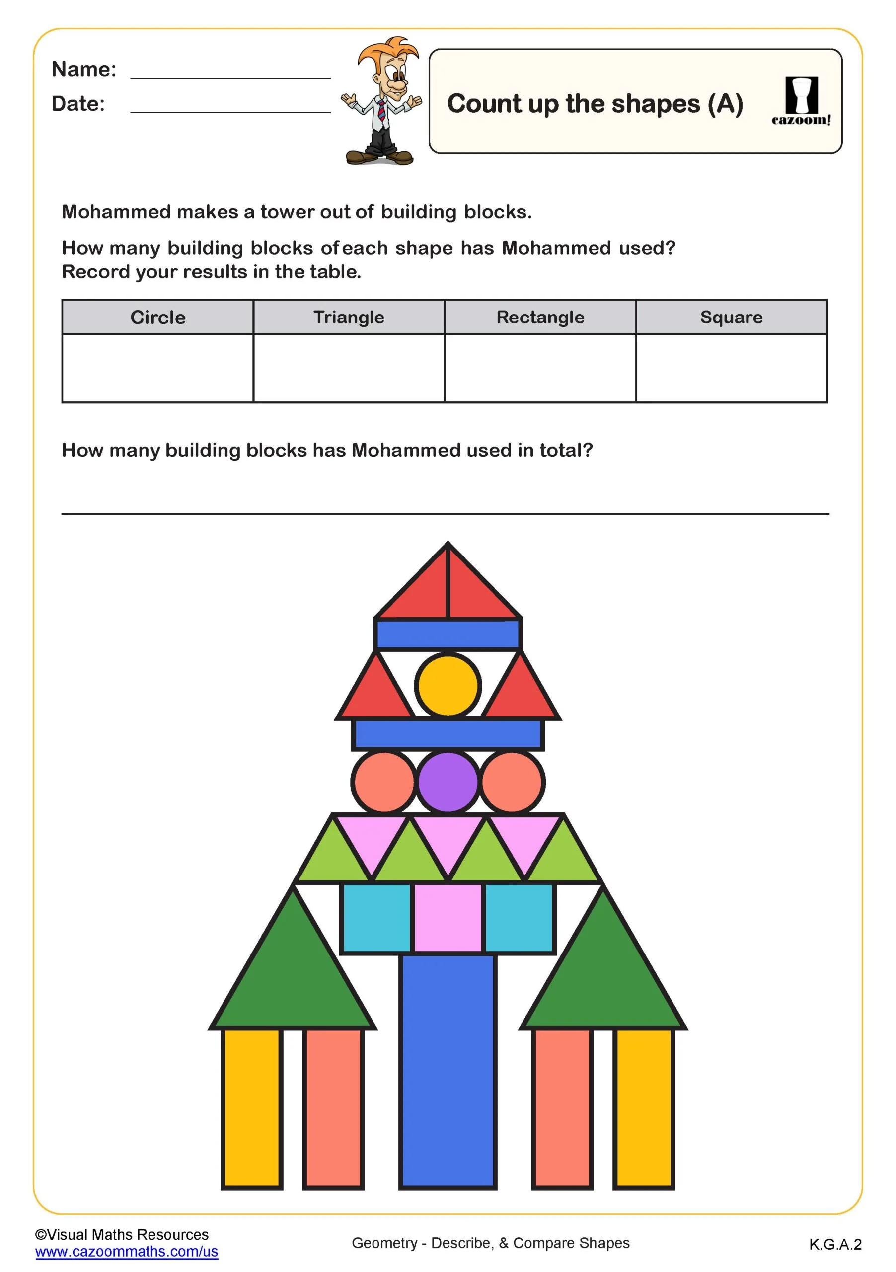 Kindergarten Math Worksheets Free Printables